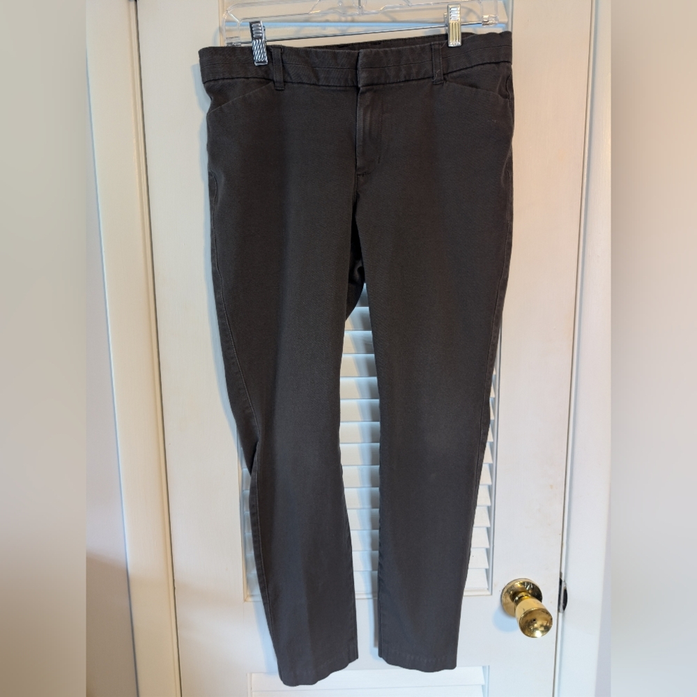 Gap Slim City 10 10r Dark Gray Pants Euc Pick Ankle